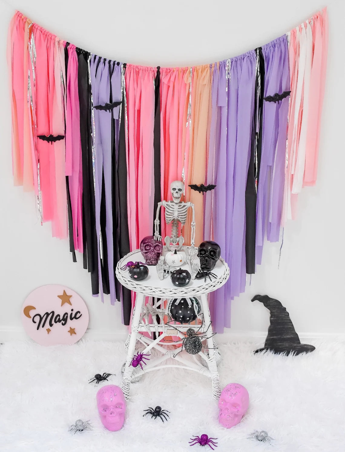 Halloween Fringe Backdrop