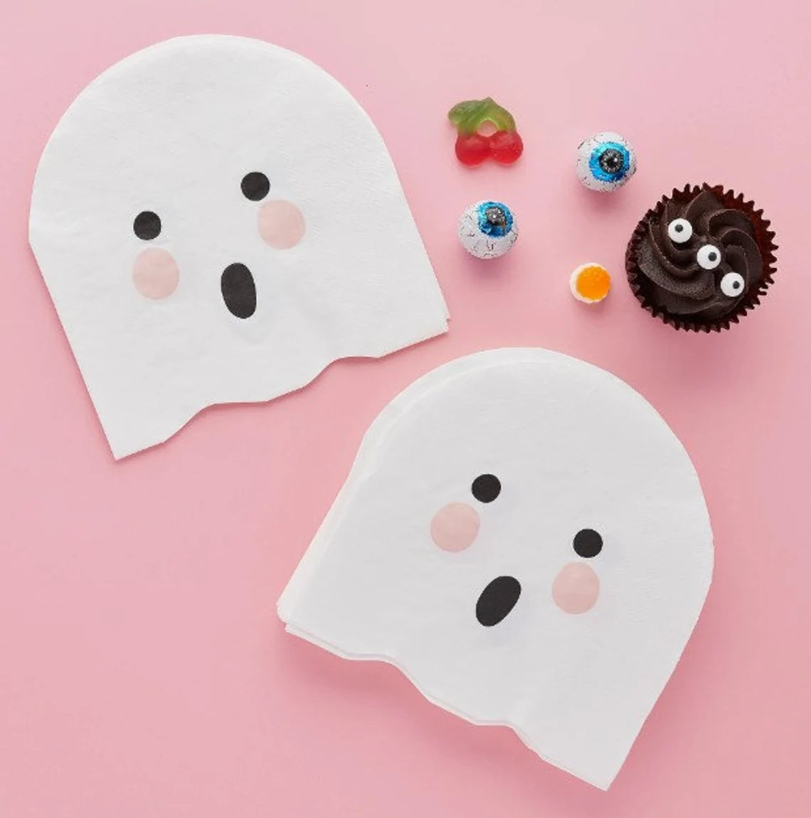 Ghost Paper Cocktail Napkin - 20 PK