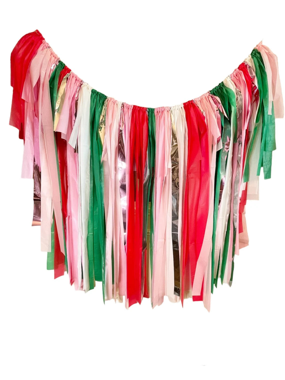 Christmas Fringe Backdrop - Sugar Plum