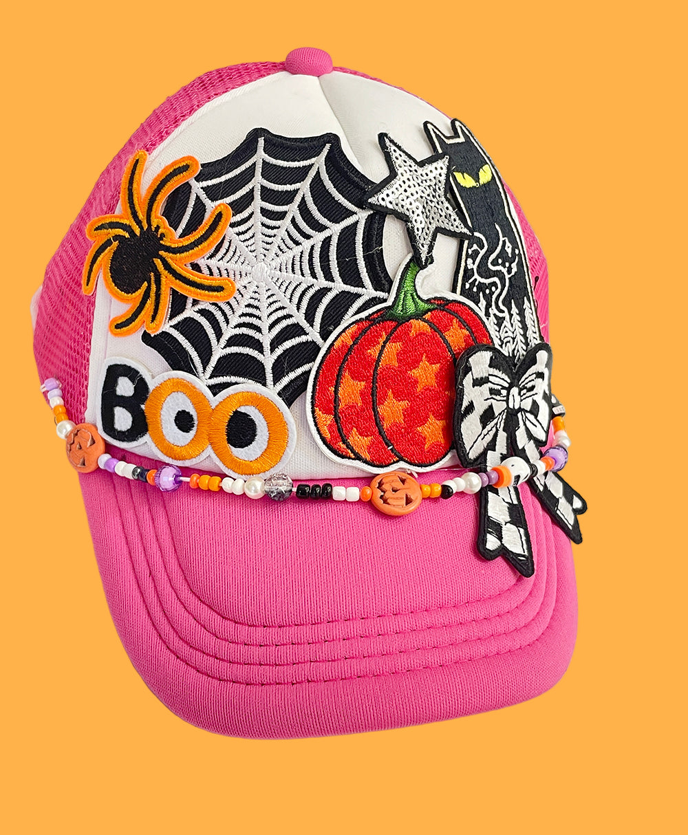 Multi Patch Hat - Halloween Queen