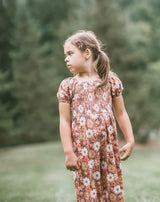 Quinn Romper - Sunny Spice Garden
