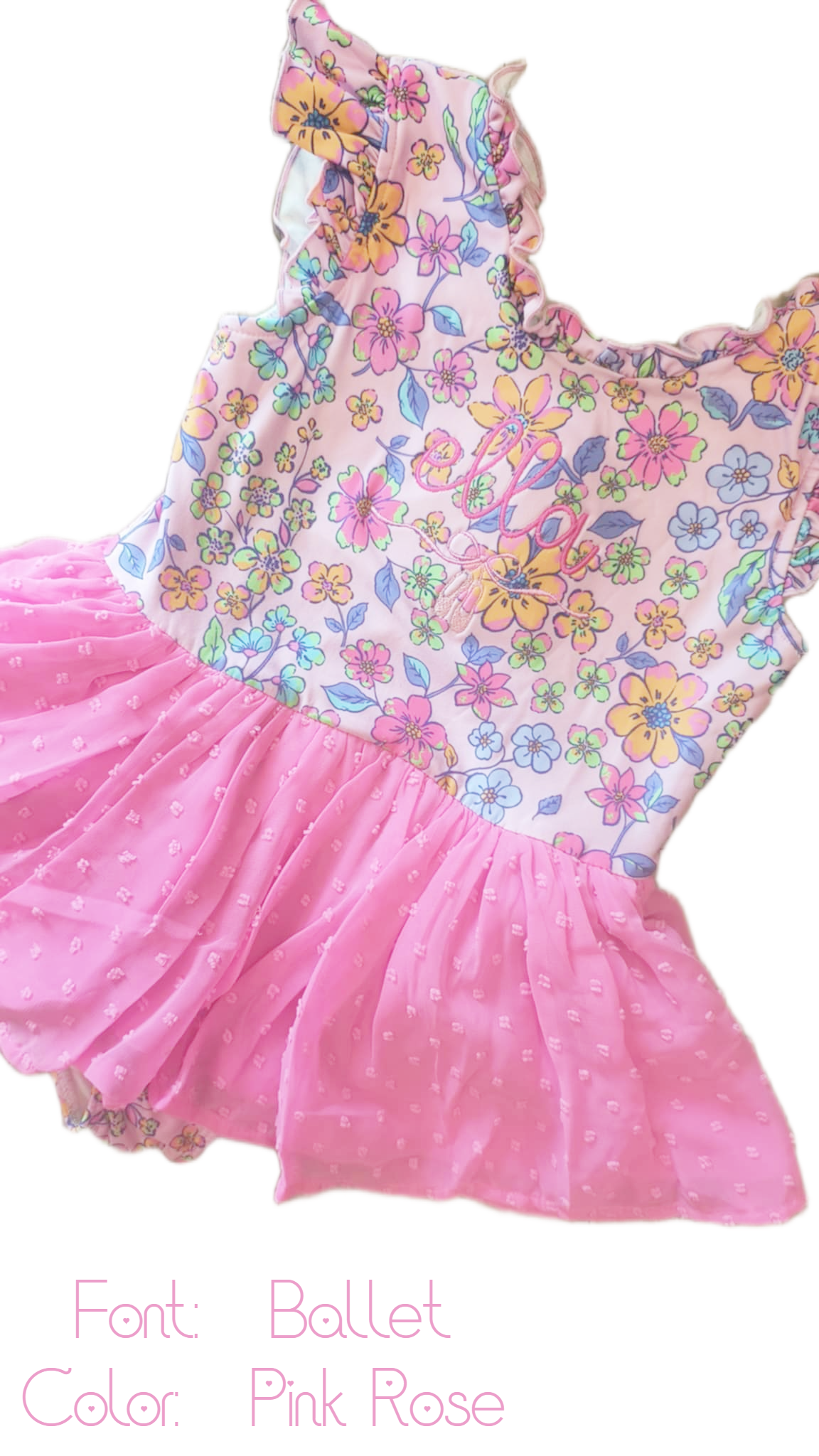Farrah Leotard - Sunset Sorbet