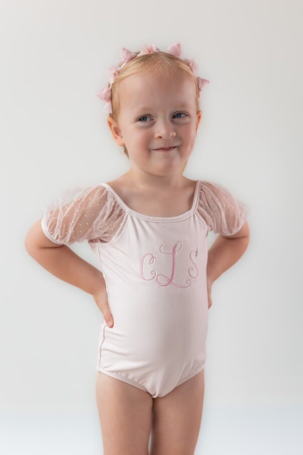 Mesh Leotard - Pink Bliss