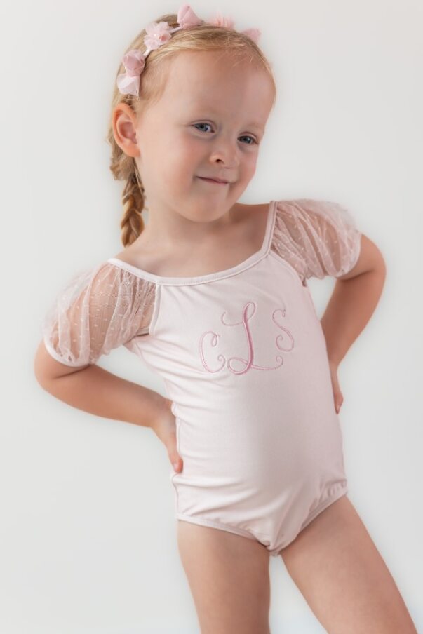 Mesh Leotard - Pink Bliss