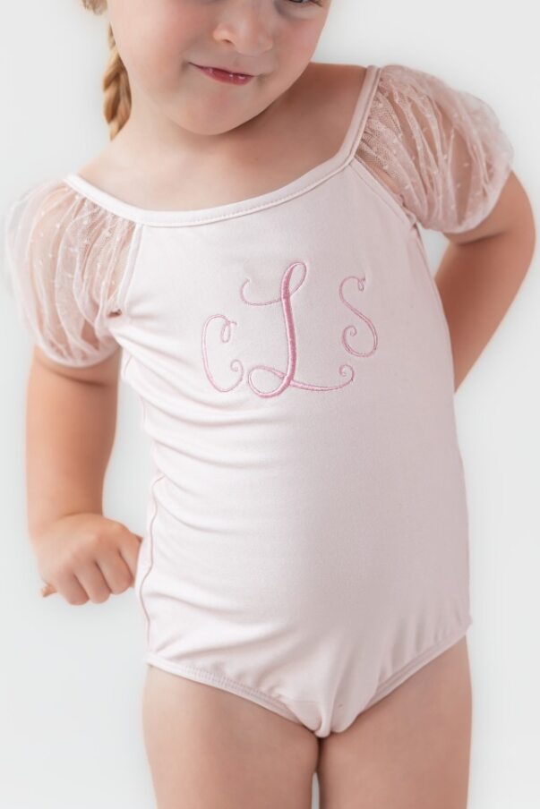 Mesh Leotard - Pink Bliss
