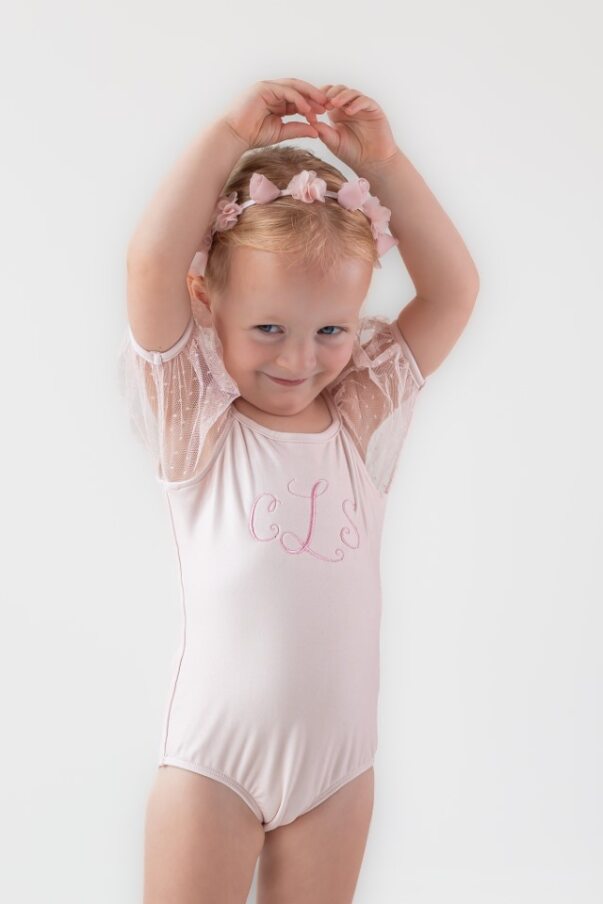 Mesh Leotard - Pink Bliss