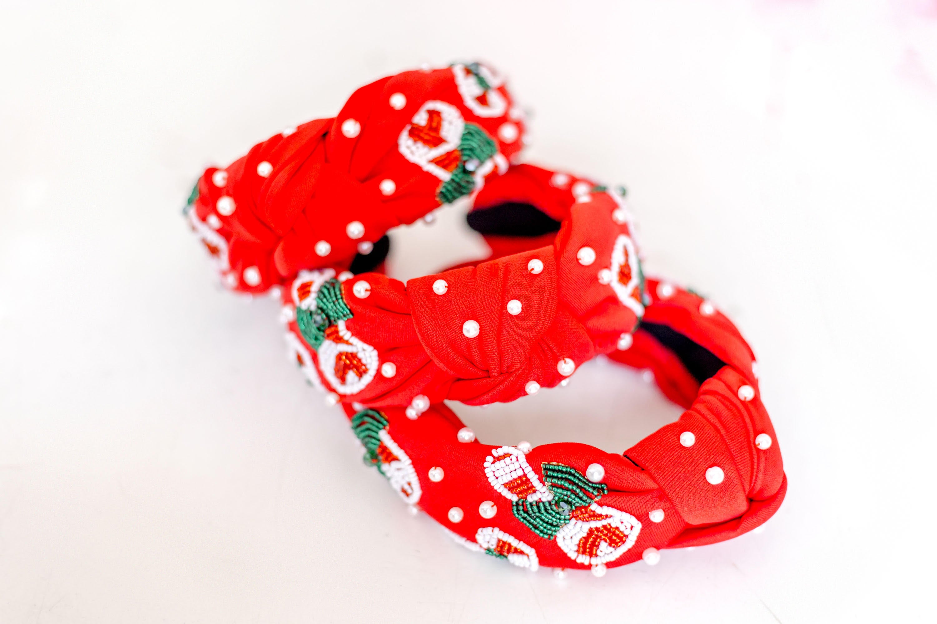 Beaded Headband - Merry Mint