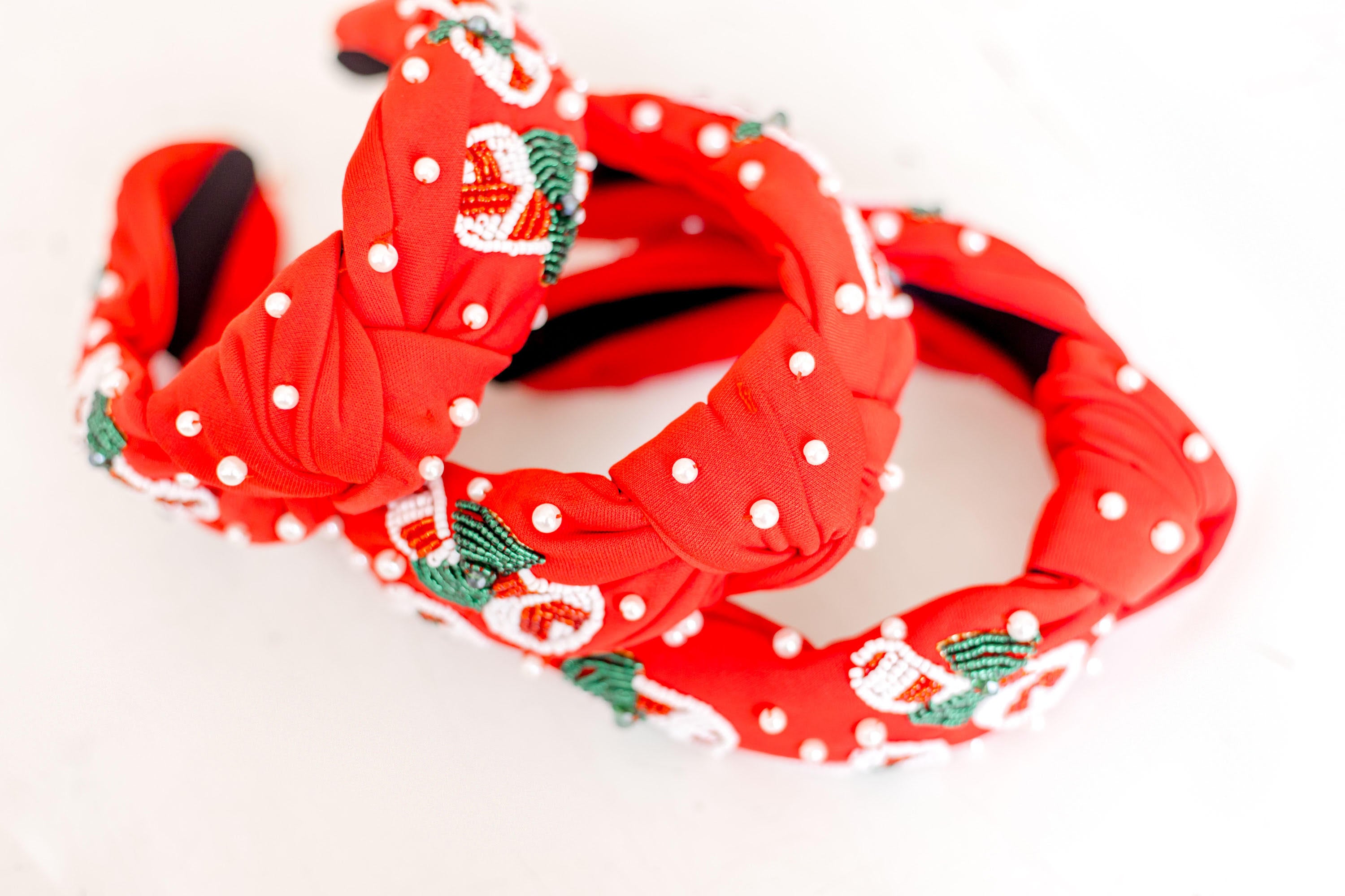 Beaded Headband - Merry Mint