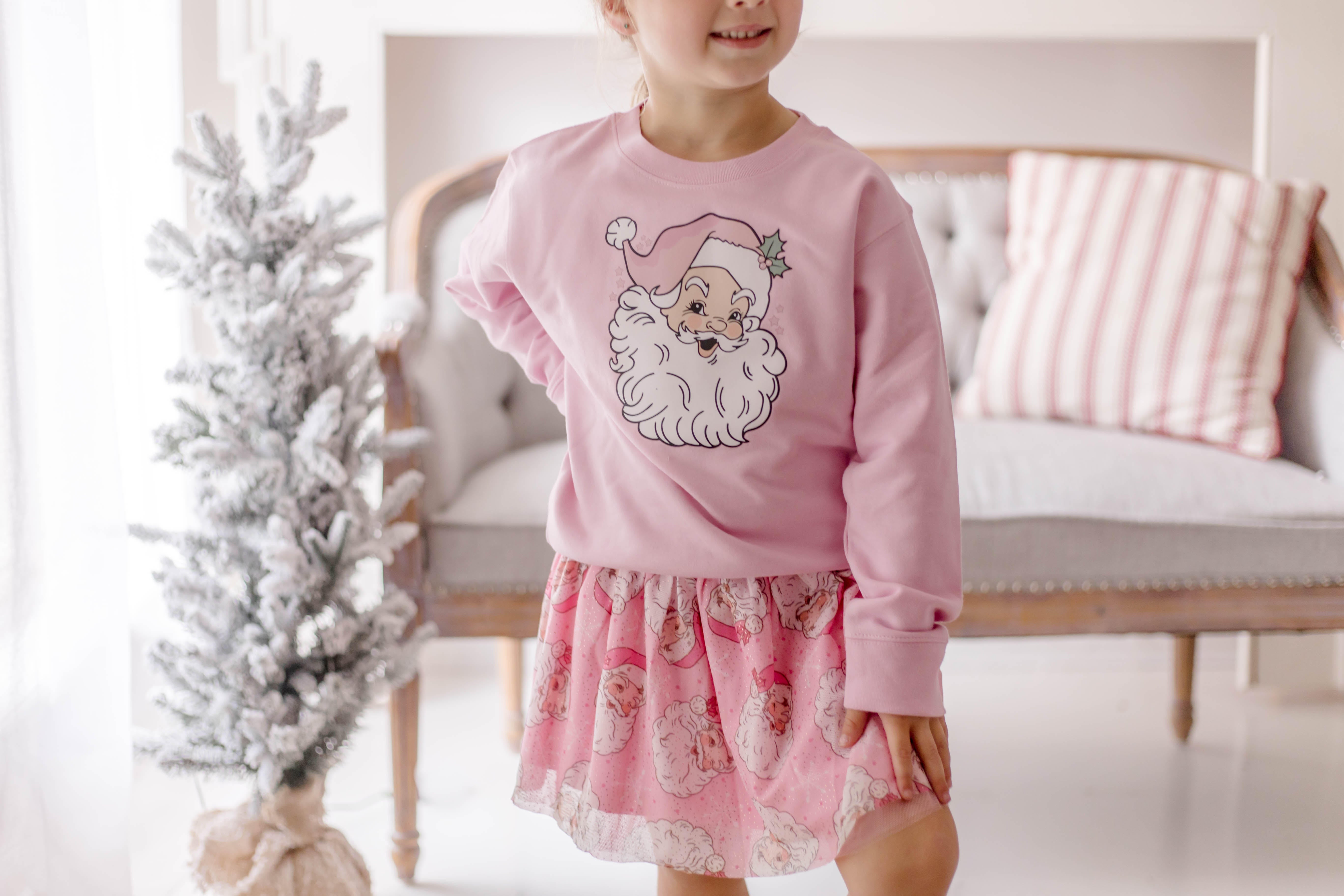 Retro Santa Christmas Tutu