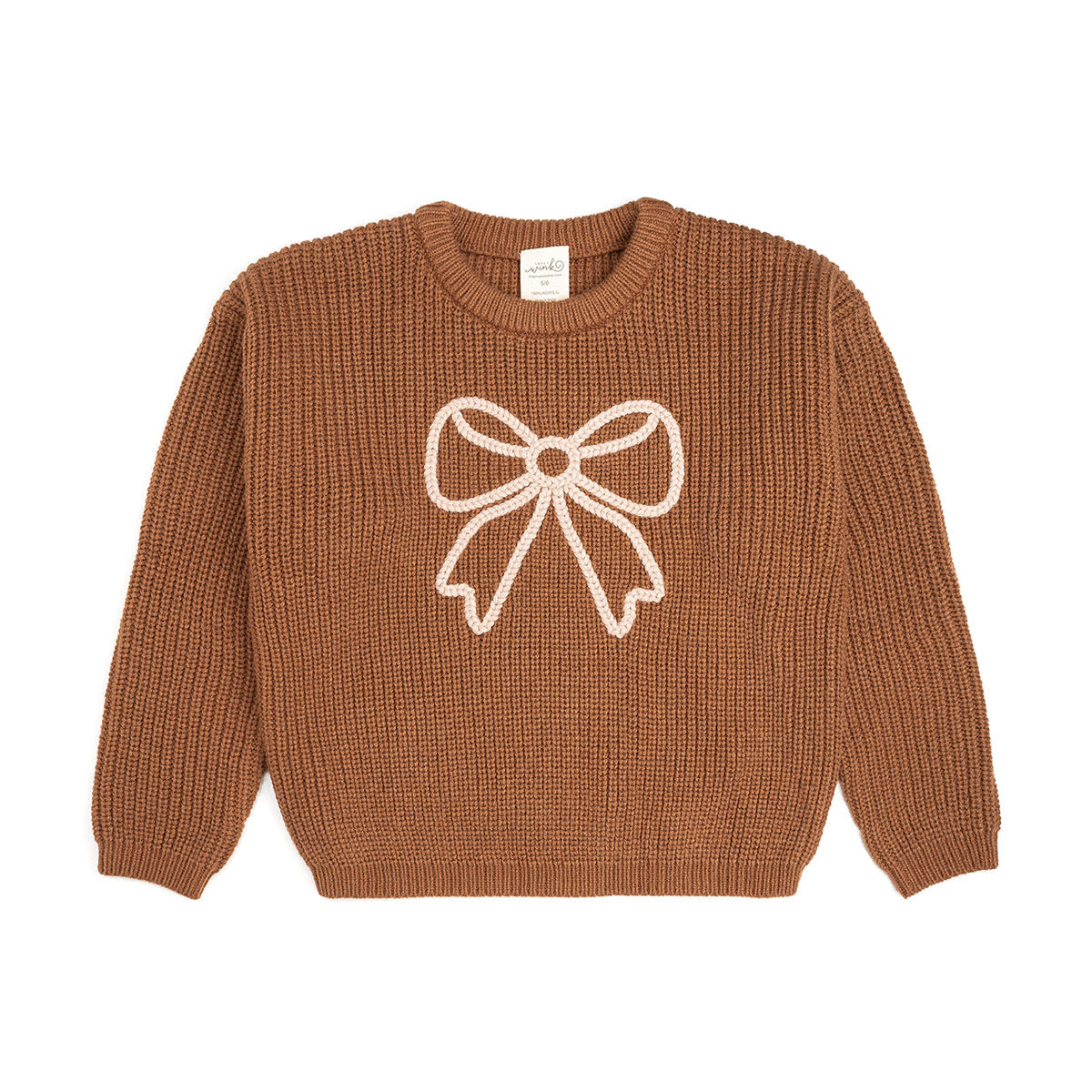 Sweet Wink Sweater - Open Bow Knit