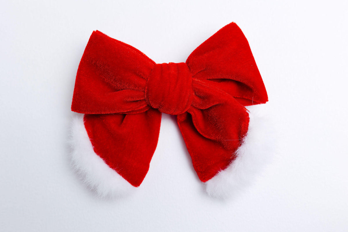 Vixen's Velvet Hair Bow