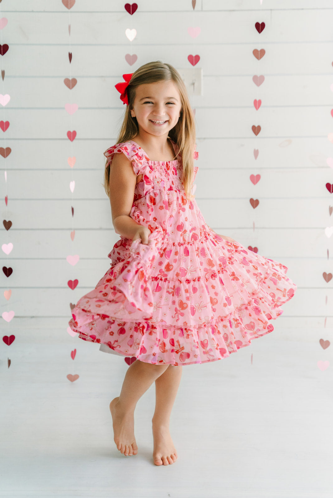 Brielle Shimmer Dress - Love Pop