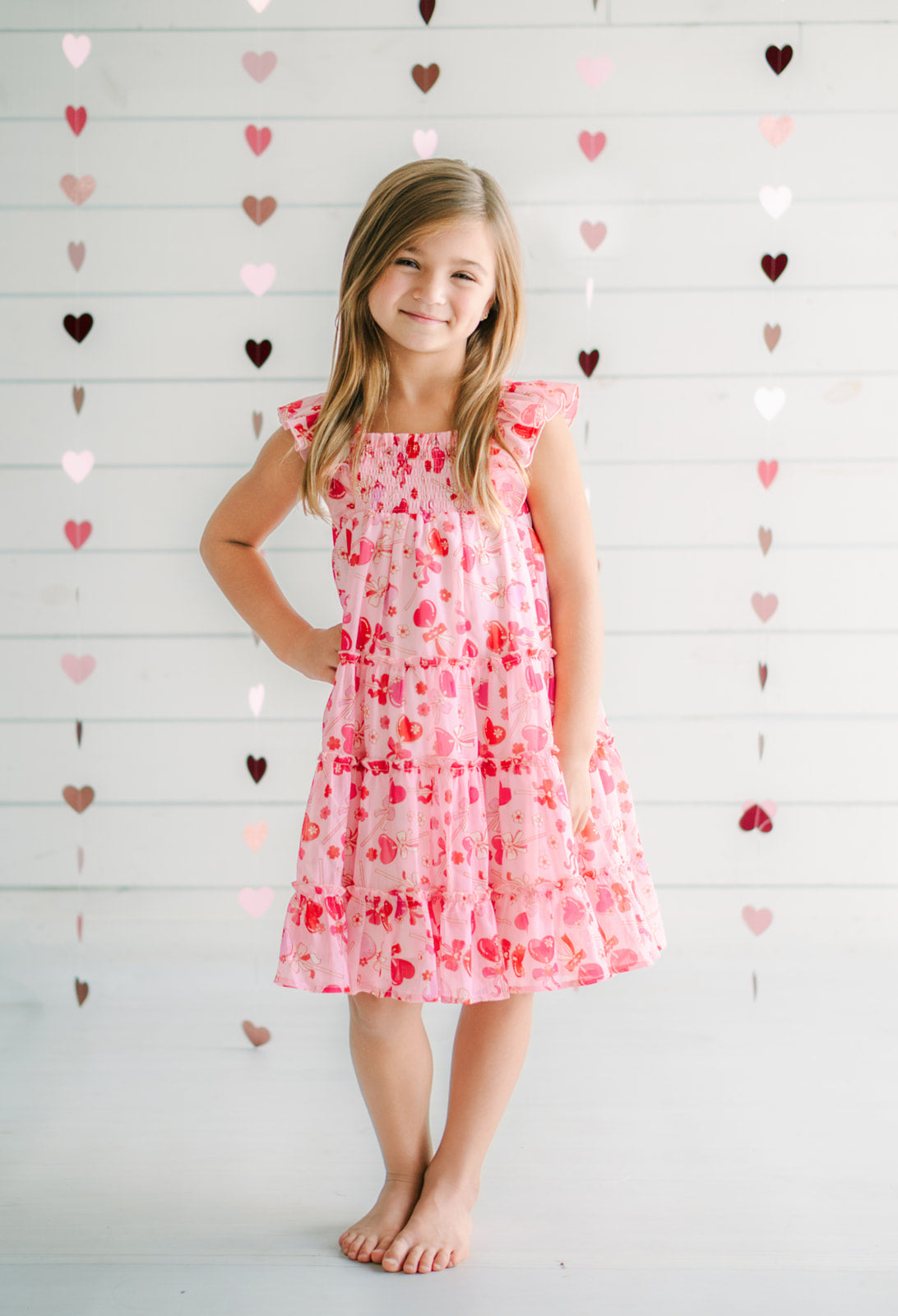 Brielle Shimmer Dress - Love Pop