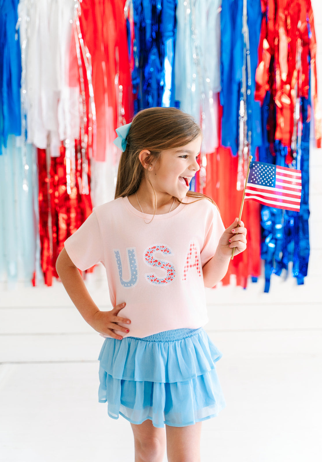 Blair Skirt - Blue Porcelain (Pre-Order)