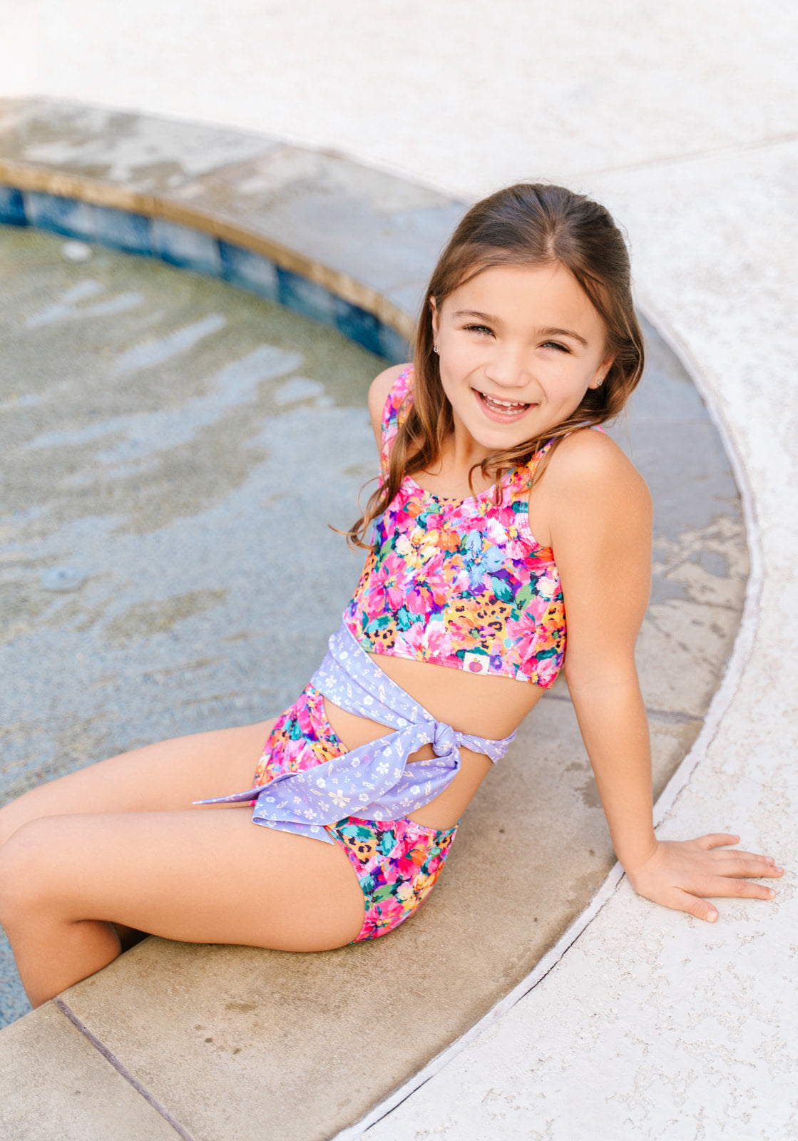 Reese Swimsuit - Wildflower Safari