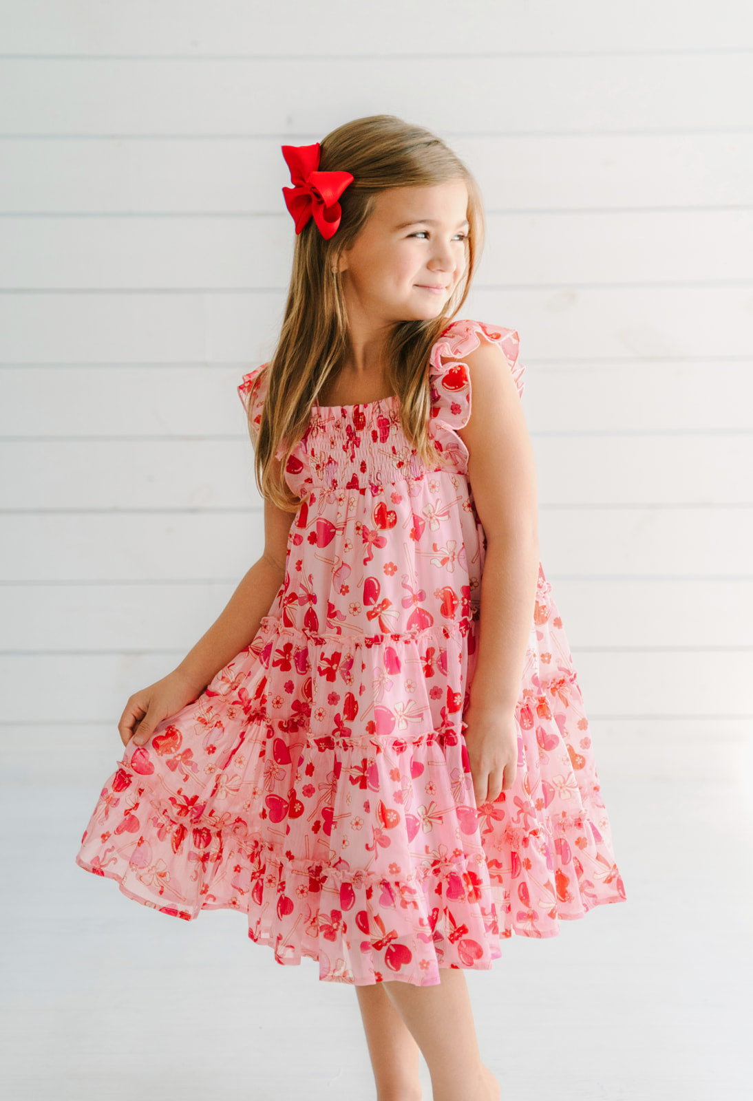 Brielle Shimmer Dress - Love Pop