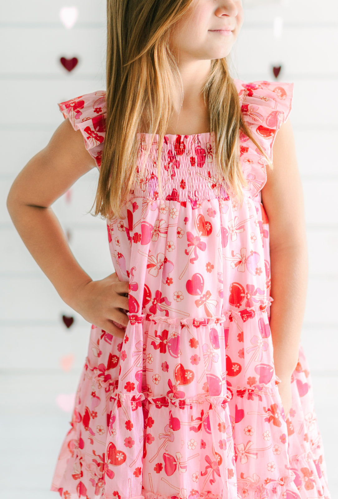 Brielle Shimmer Dress - Love Pop