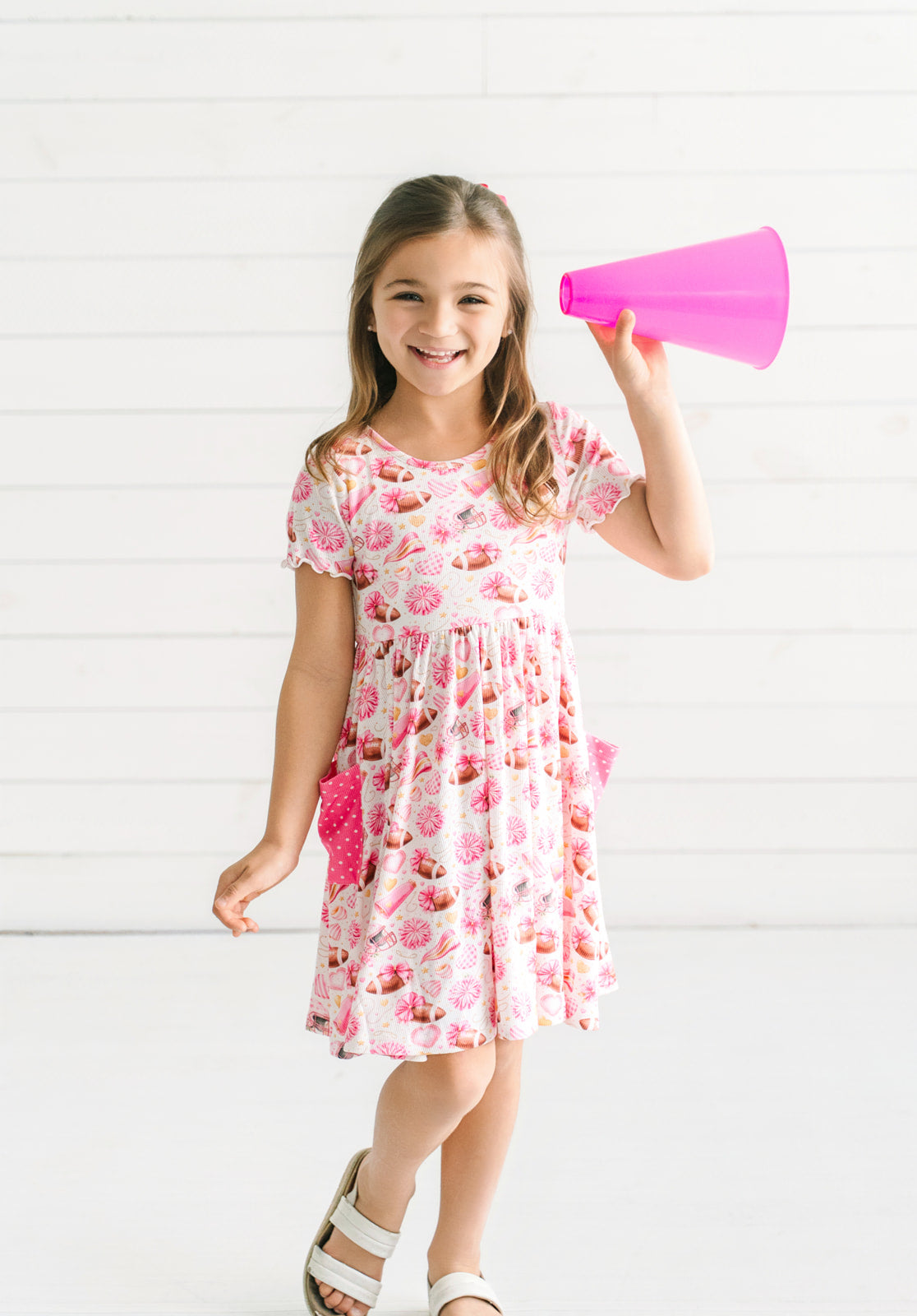 Penelope Ribbed Dress - Sideline Sweetheart