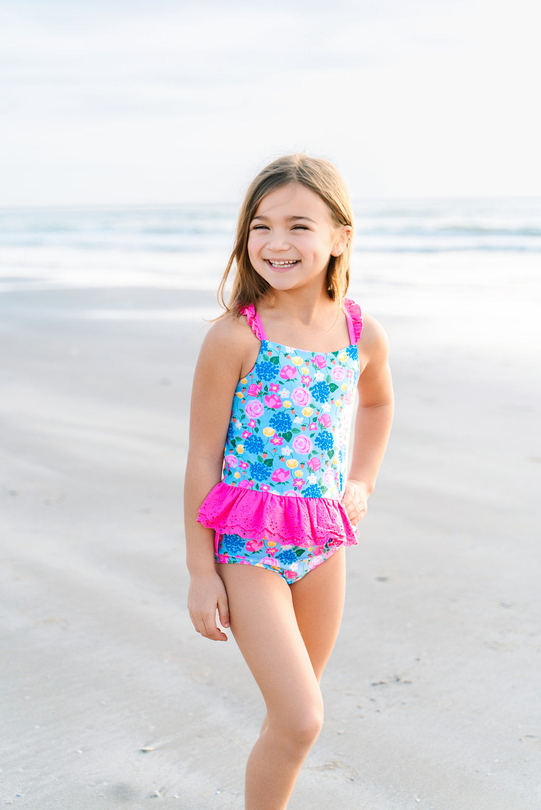 Selah Tankini Swimsuit - Blossom Breeze – Cheeky Plum