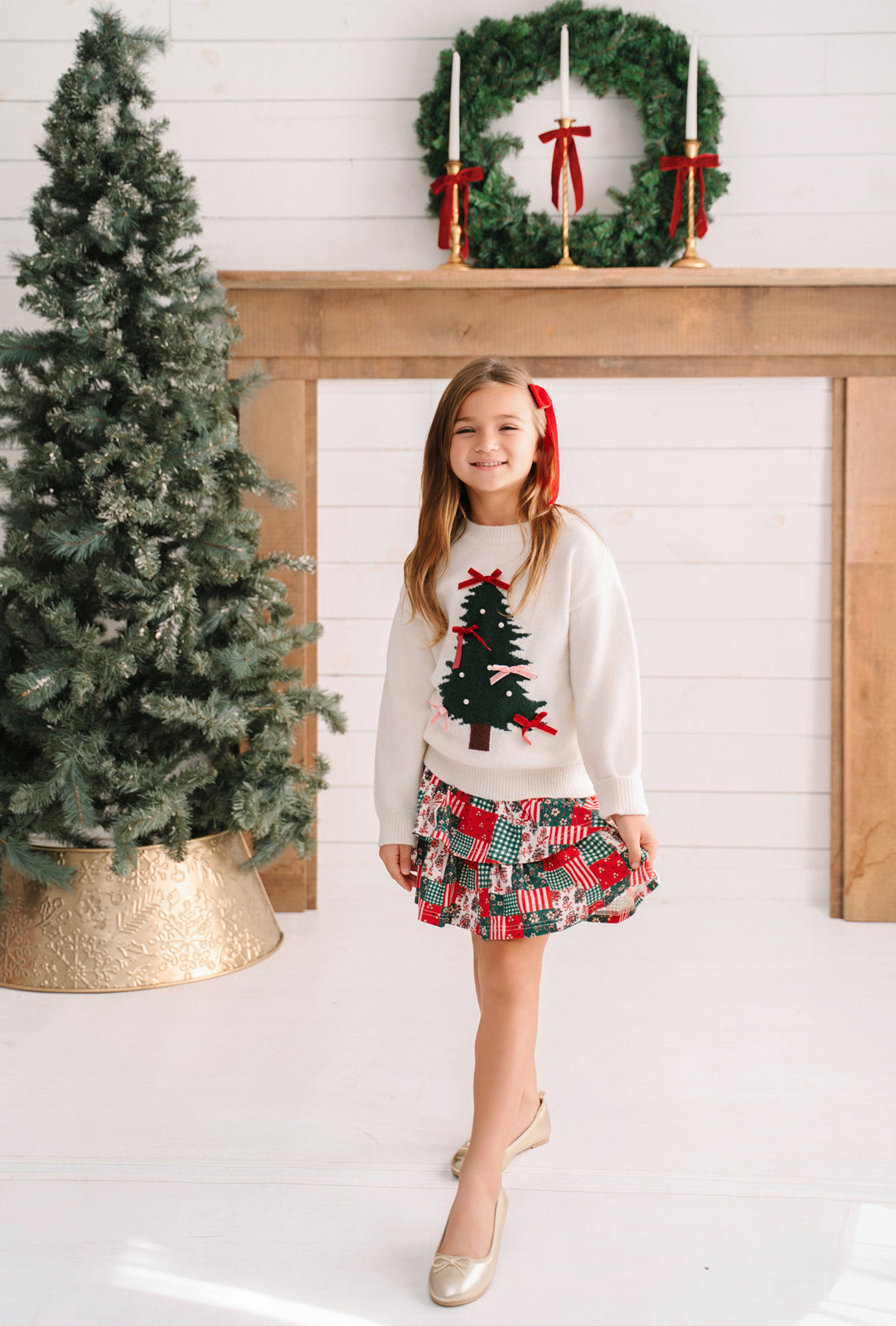 Sweater - Tinsel & Bows Tree