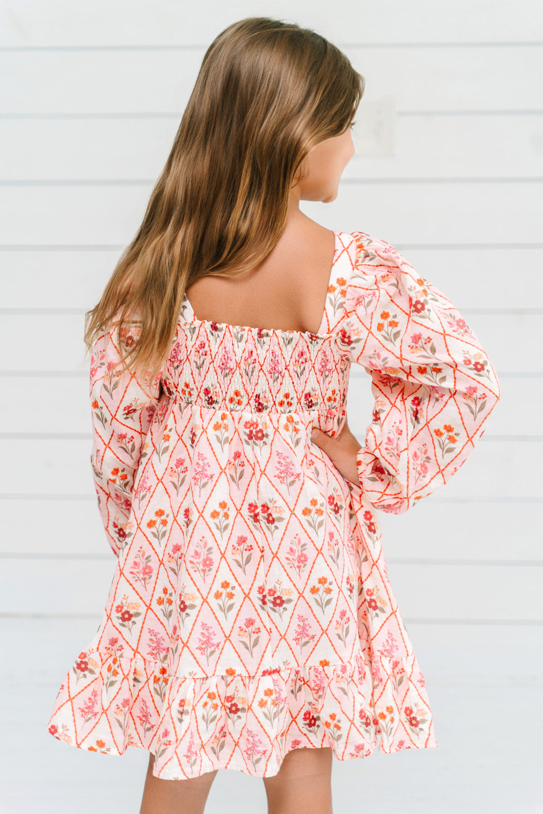 Puff Sleeve Gauze Dress - Sweet Vintage (Pre-Order)