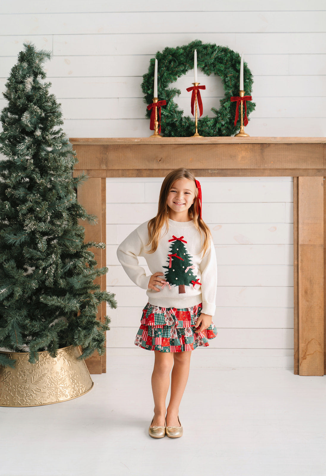 Sweater - Tinsel & Bows Tree