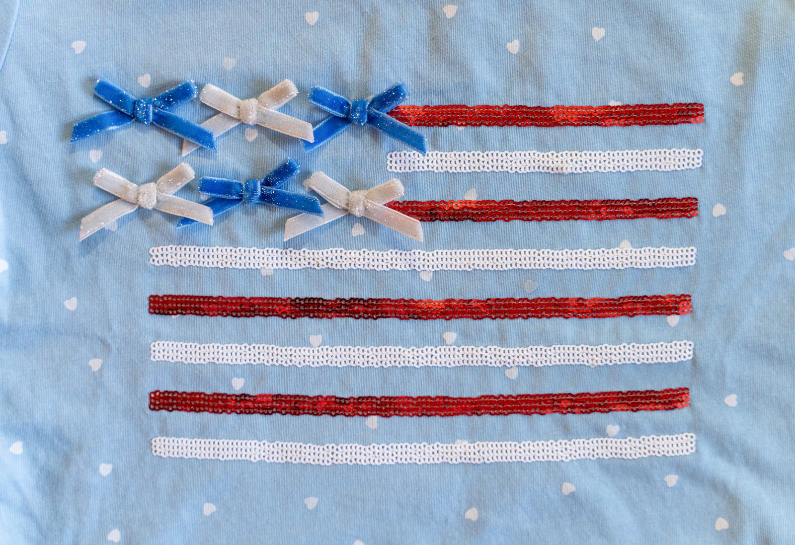 Graphic Tee - Blue Starry Ribbon (Pre-Order)