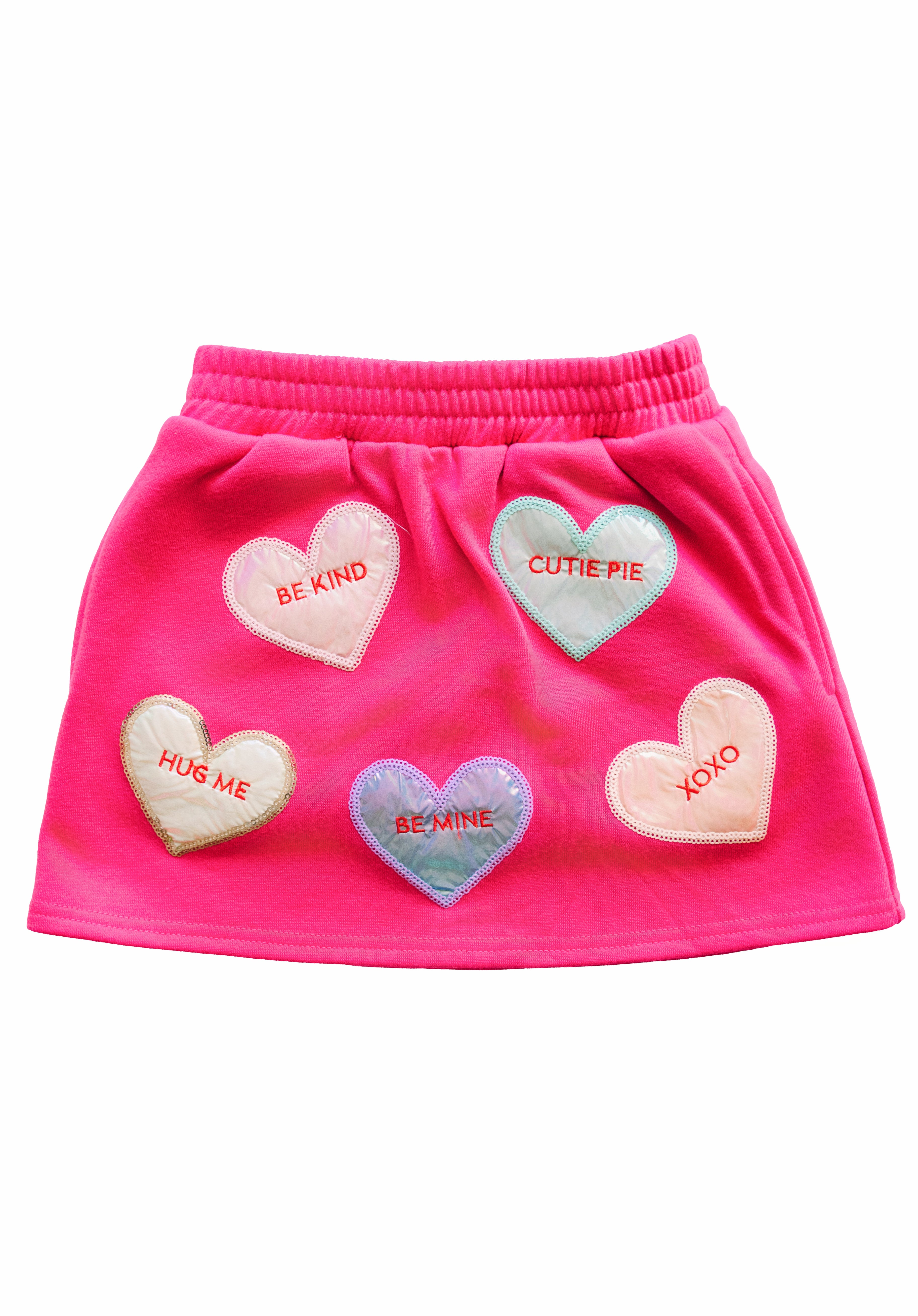 Skirt - Shimmer Candy Hearts