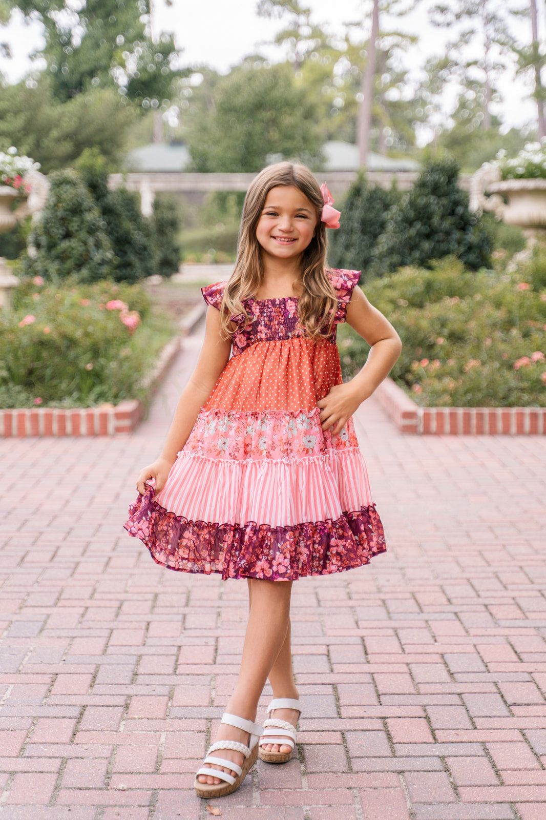 Brielle Dress - Floral Sonata (Pre-Order)