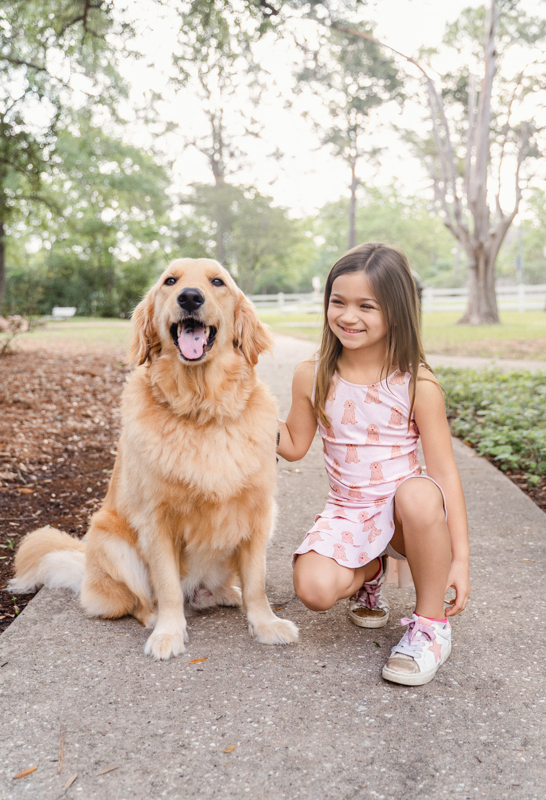 Active Skirt - Puppy Bow Parade (Pre-order)