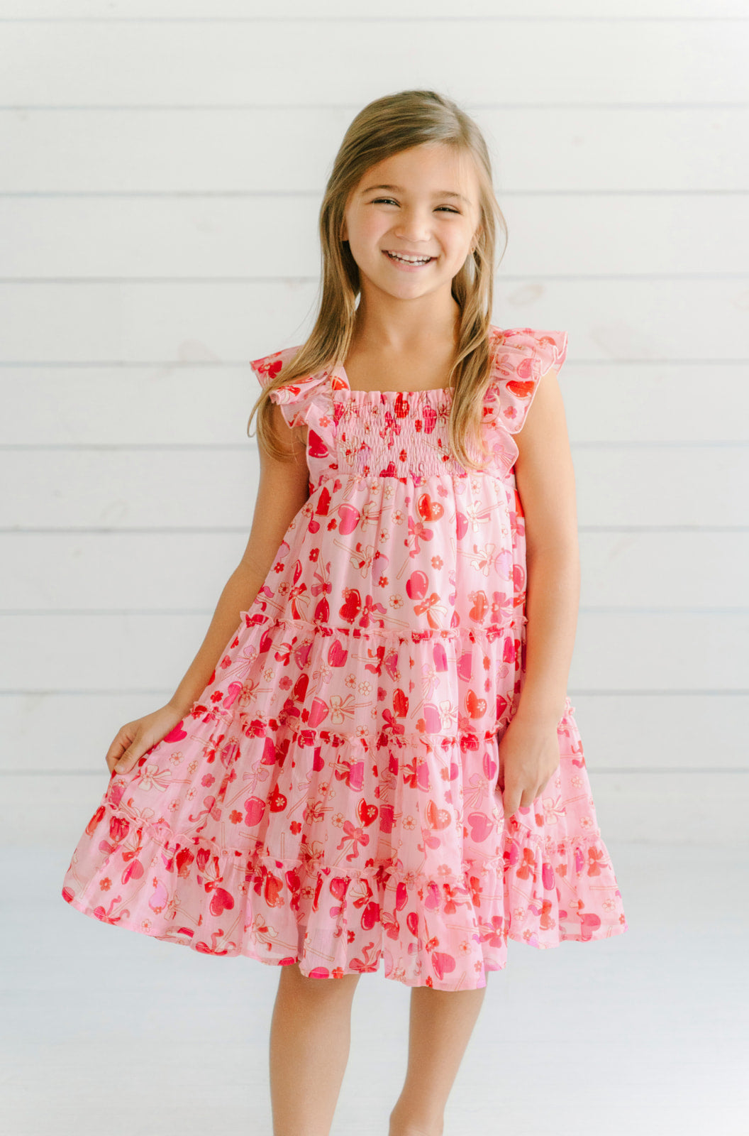 Brielle Shimmer Dress - Love Pop