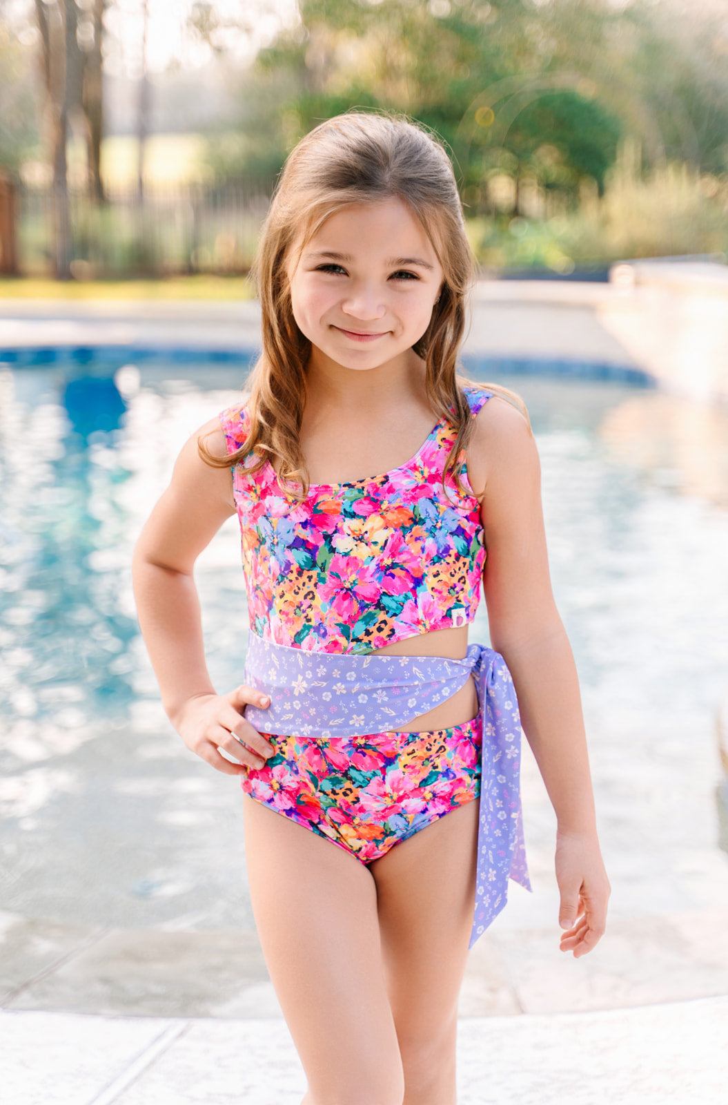 Reese Swimsuit - Wildflower Safari