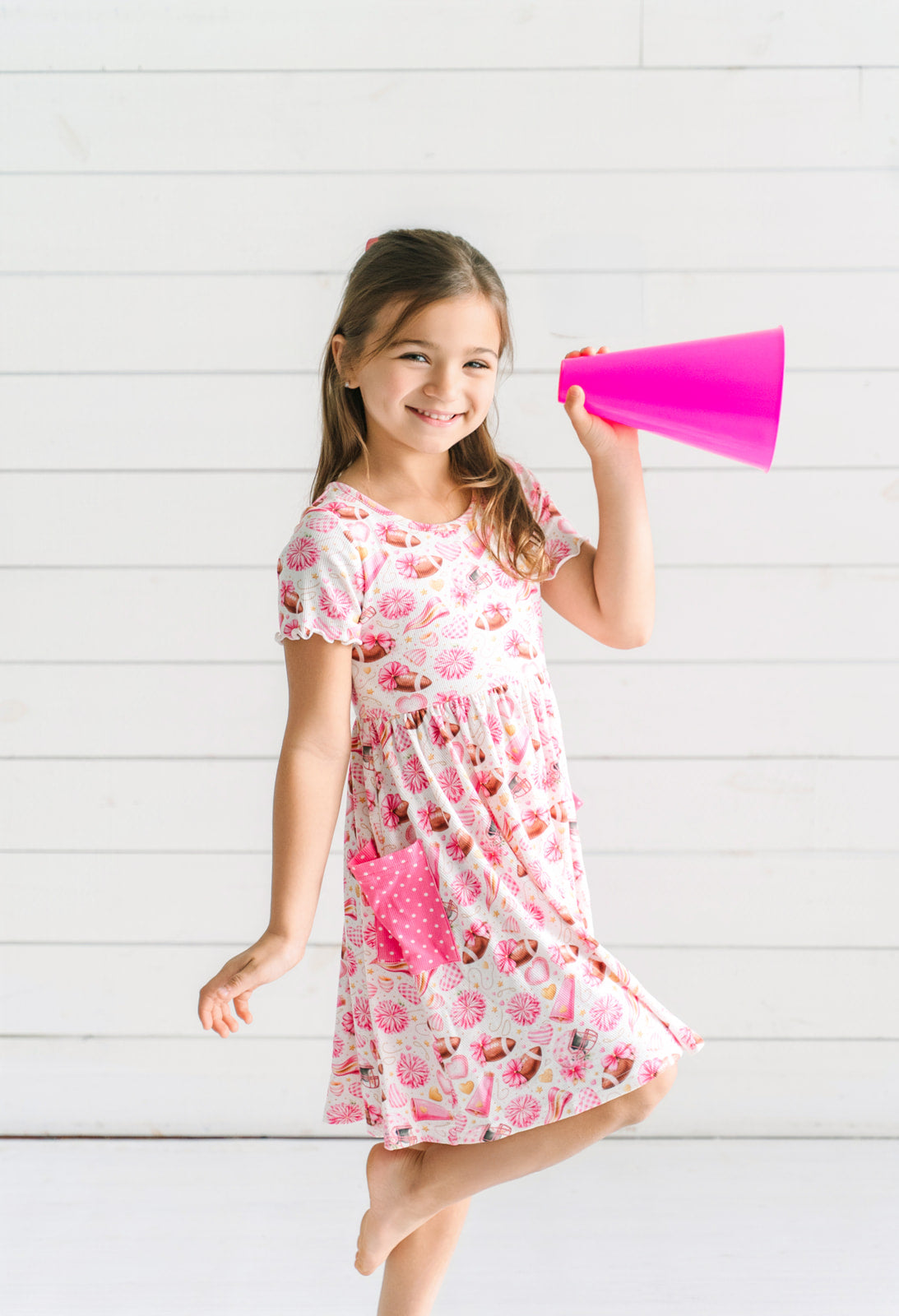 Penelope Ribbed Dress - Sideline Sweetheart