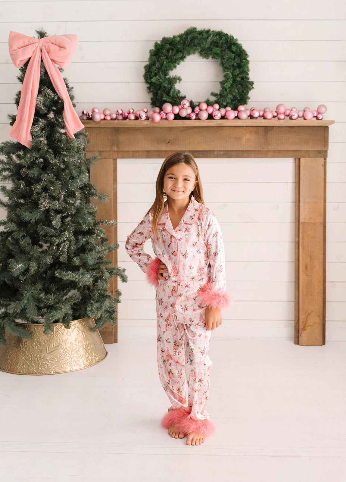 Feather Loungewear Set - Merry Mischief (Pre-Order ships early November)