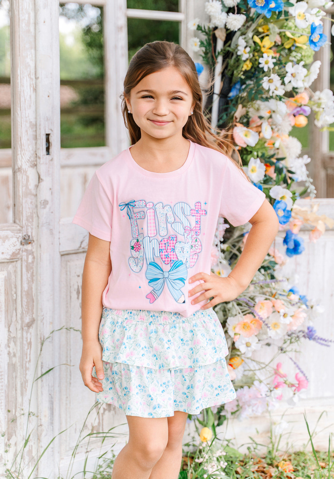 Graphic Tee - First Grade Sweet Meadow
