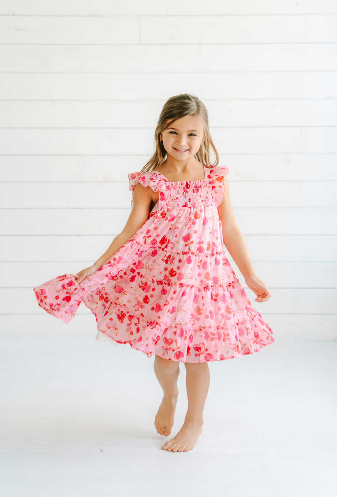 Brielle Shimmer Dress - Love Pop