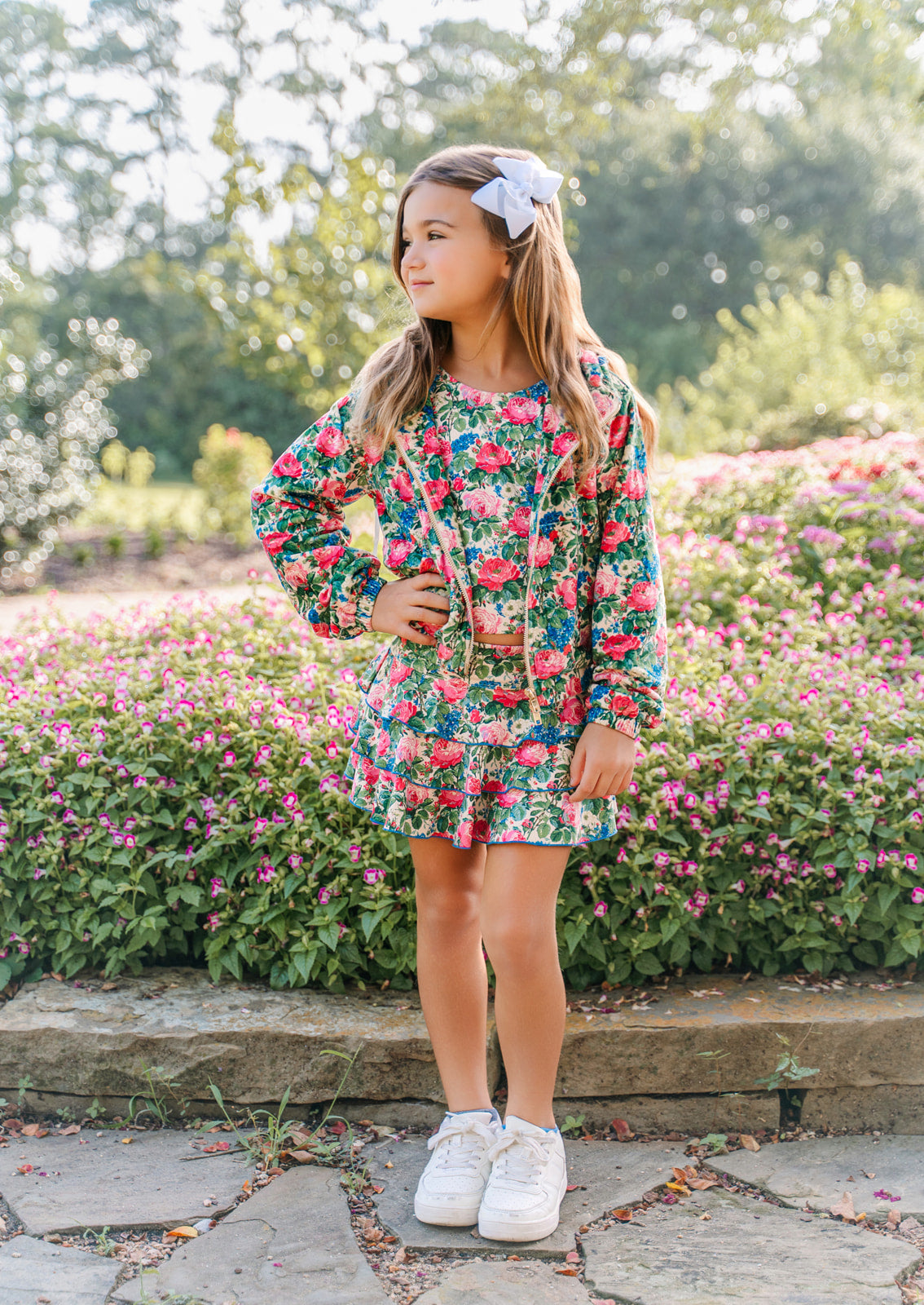 Velour Active Zipper Sweater - Briar Rose (Pre-Order)