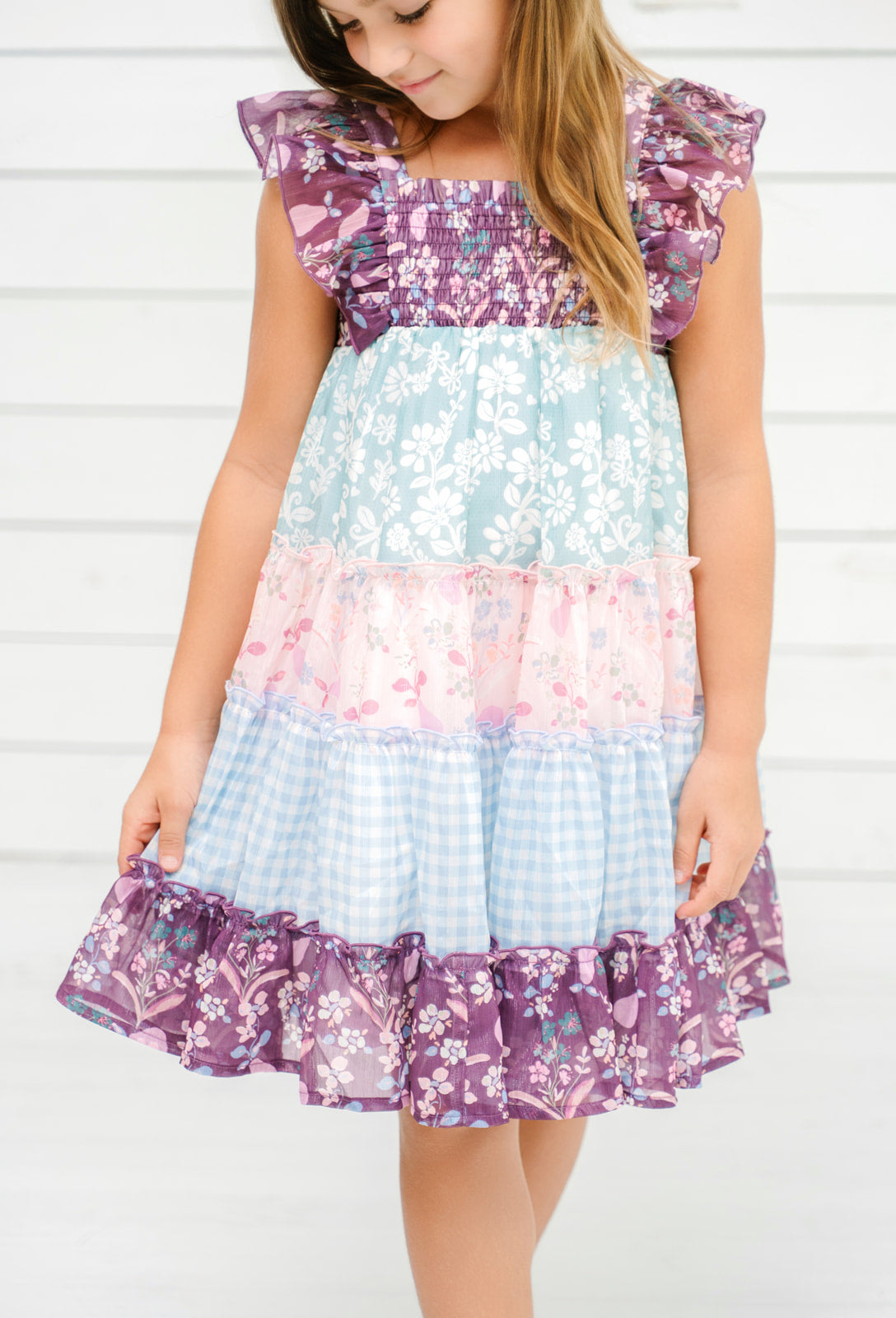 Brielle Dress - Mint & Mulberry