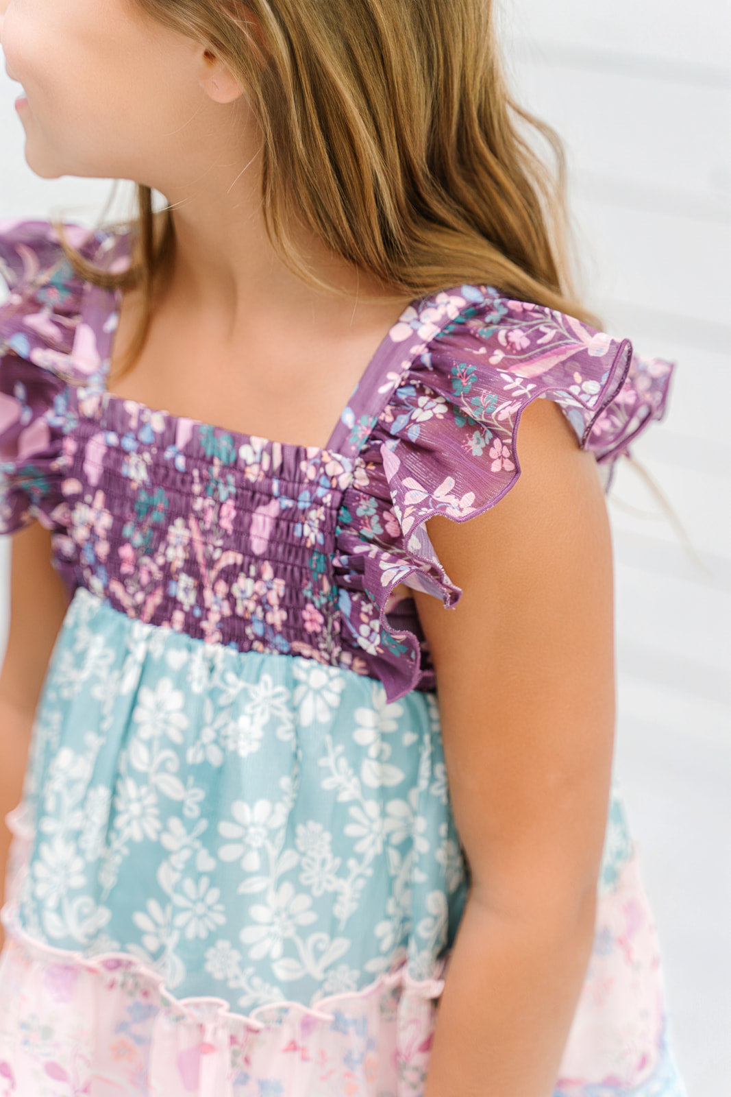 Brielle Dress - Mint & Mulberry