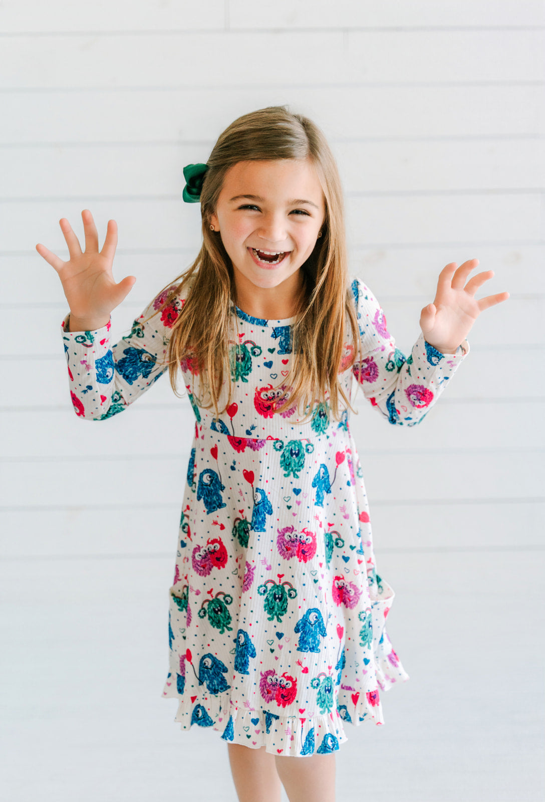 Elara Ribbed Knit Dress - Monster Love