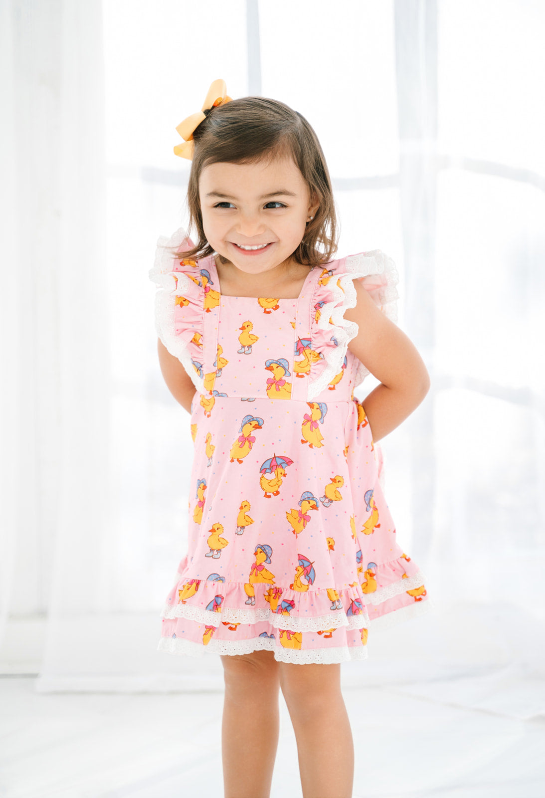 Drew Knit Dress - Puddle Duck (Pre-Order)