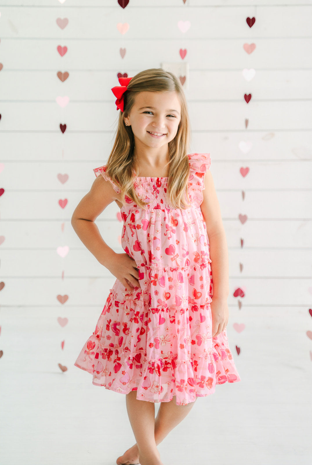 Brielle Shimmer Dress - Love Pop