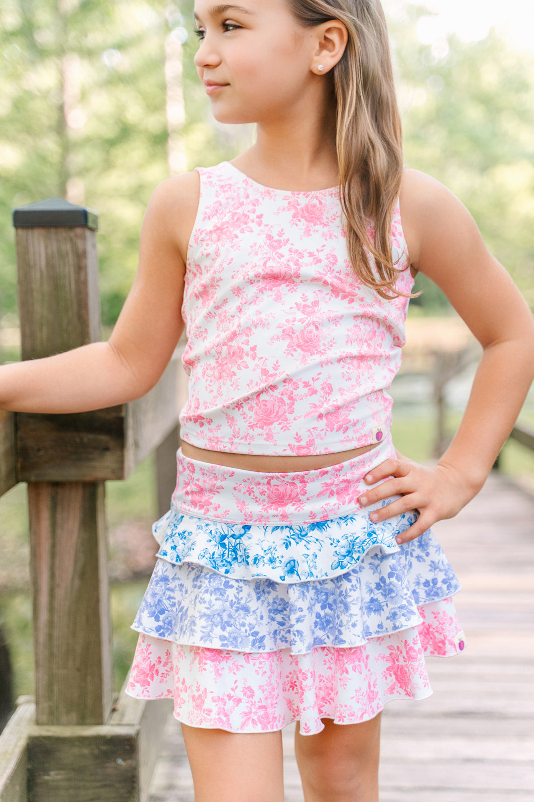 Active Skirt - Toile de Rose (Pre-order)
