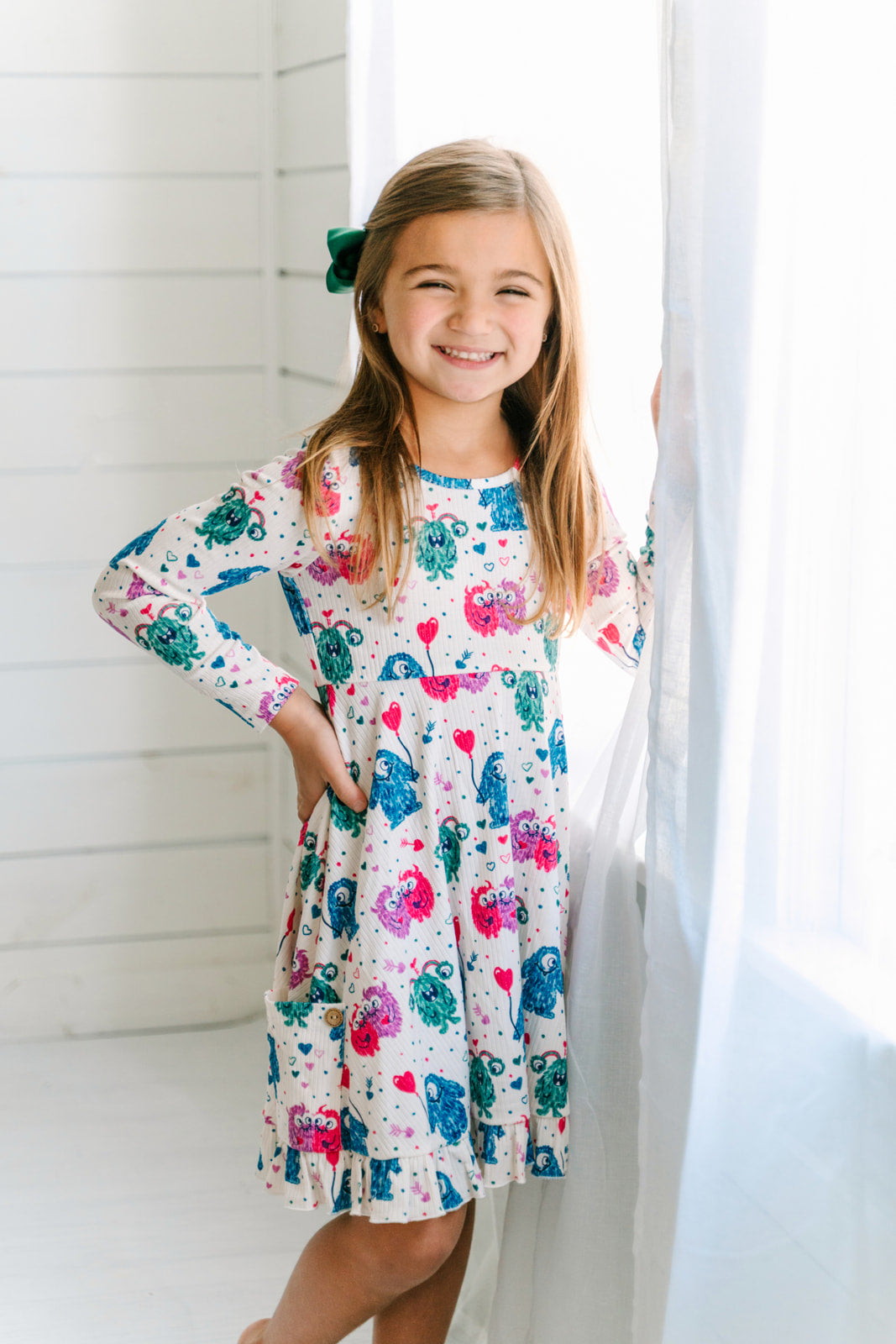 Elara Ribbed Knit Dress - Monster Love