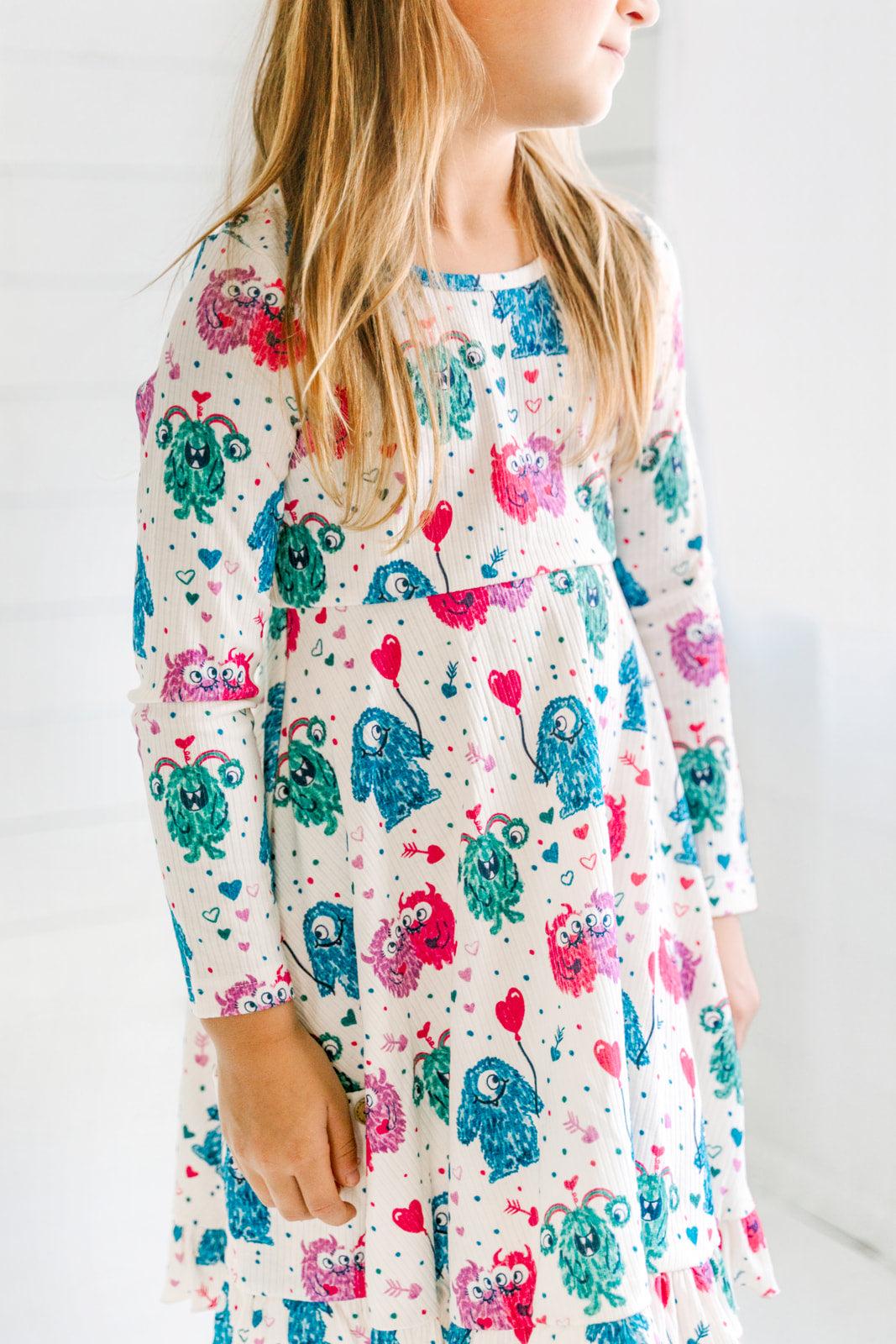 Elara Ribbed Knit Dress - Monster Love