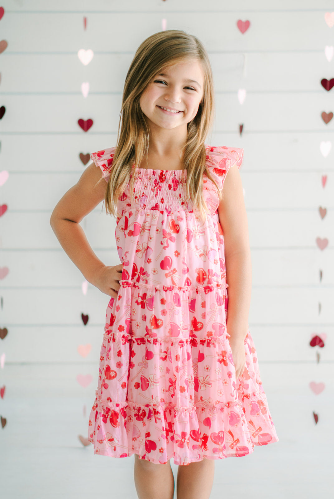 Brielle Shimmer Dress - Love Pop