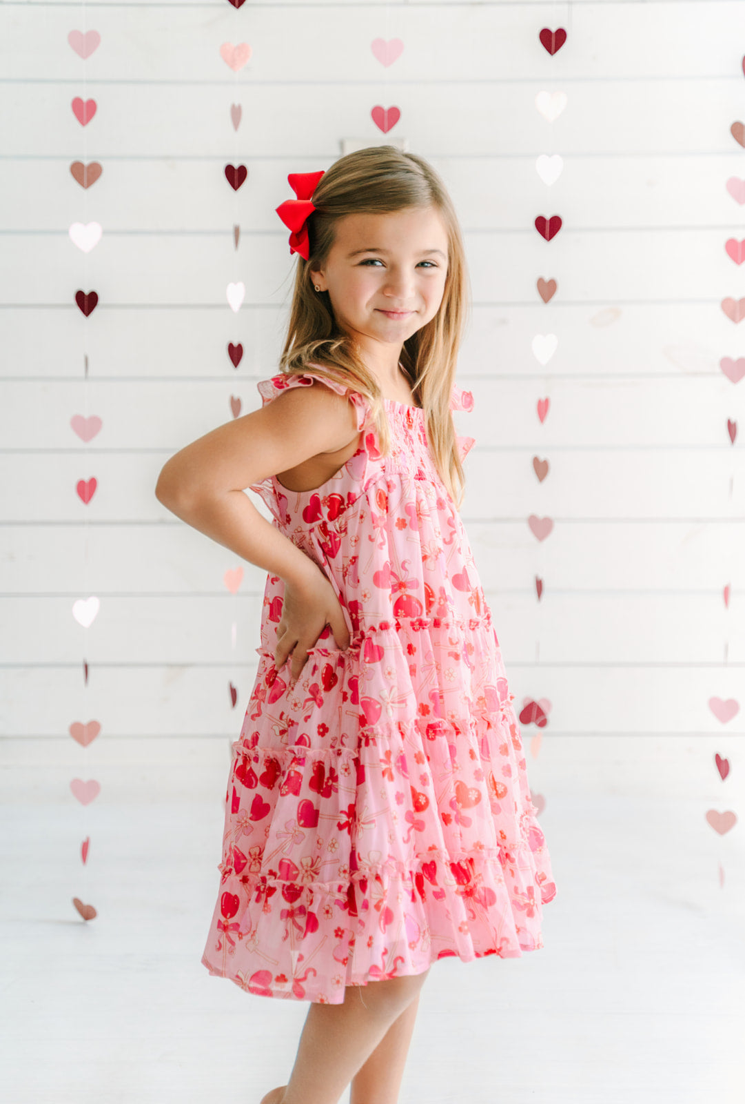 Brielle Shimmer Dress - Love Pop