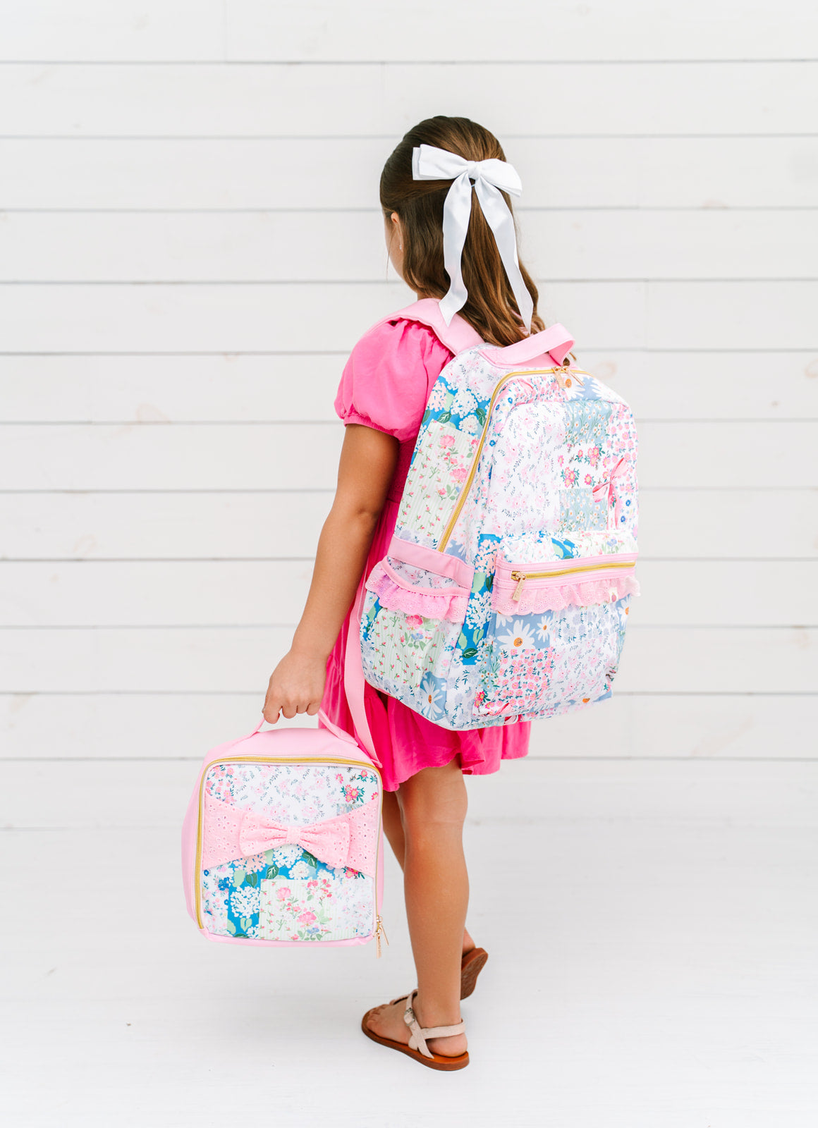 Bree Lunchbox - Bluebell Patchwork (Pre-order)