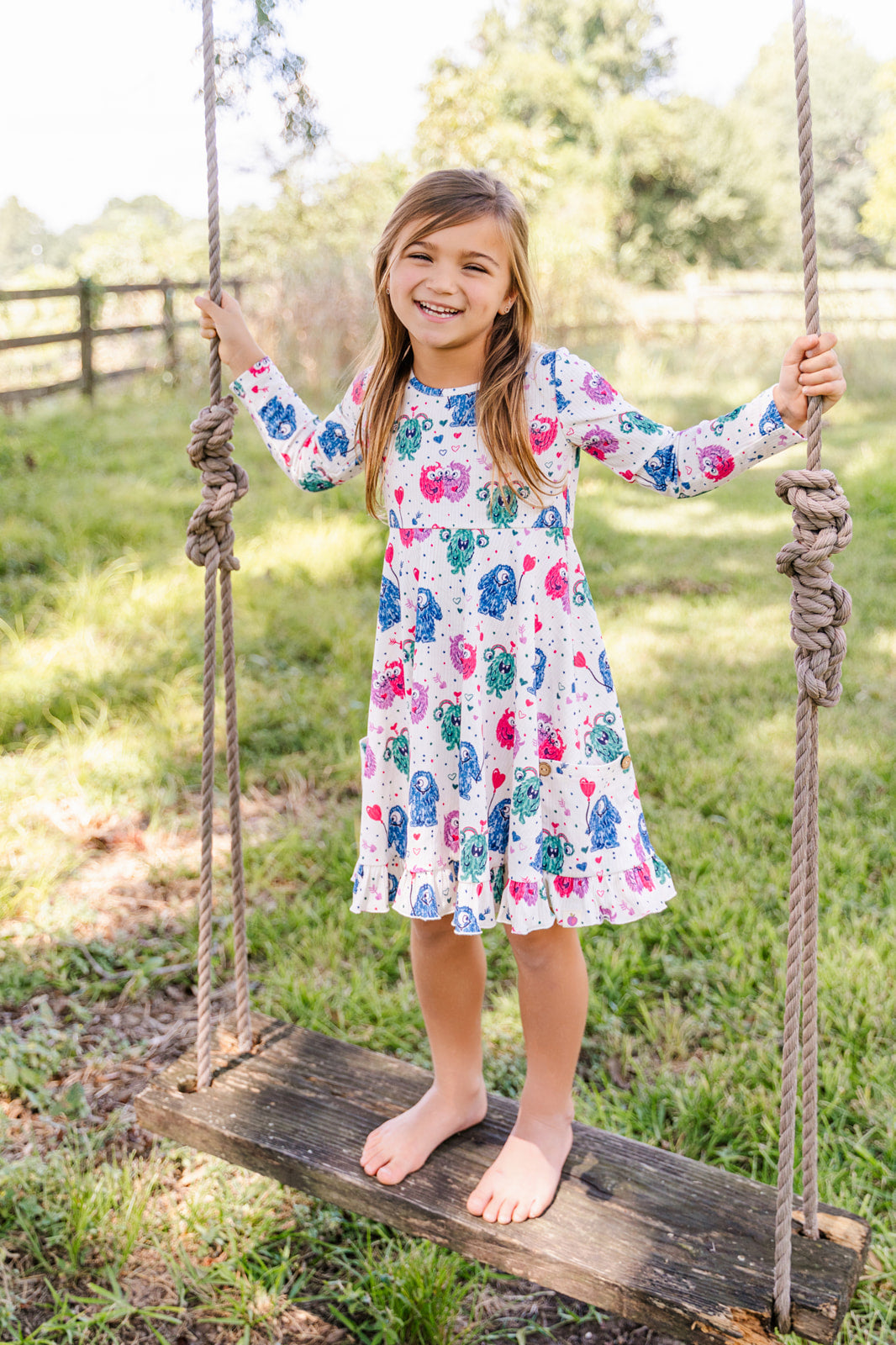 Elara Ribbed Knit Dress - Monster Love