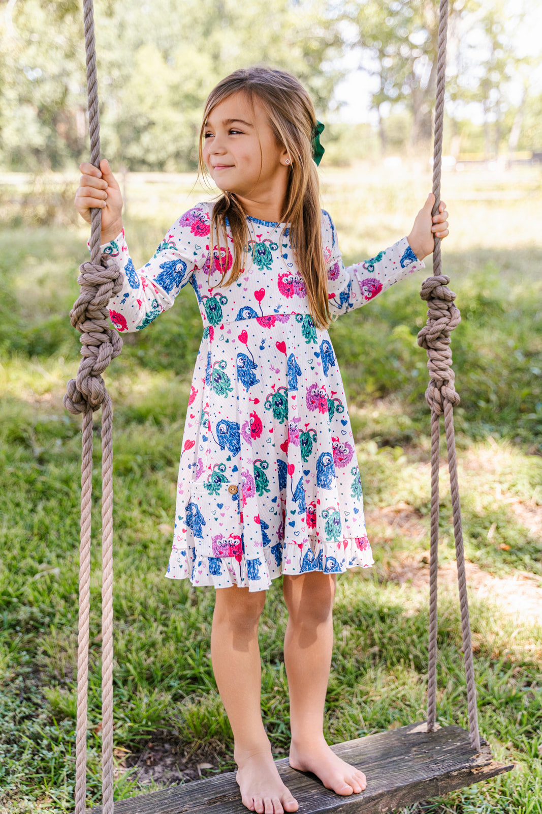 Elara Ribbed Knit Dress - Monster Love